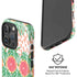Bouffants and Broken Hearts Graphic Grapefruit iPhone 16 Pro Magsafe Impact Case